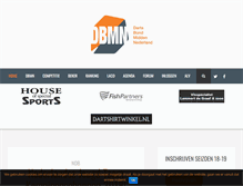 Tablet Screenshot of dbmn.nl